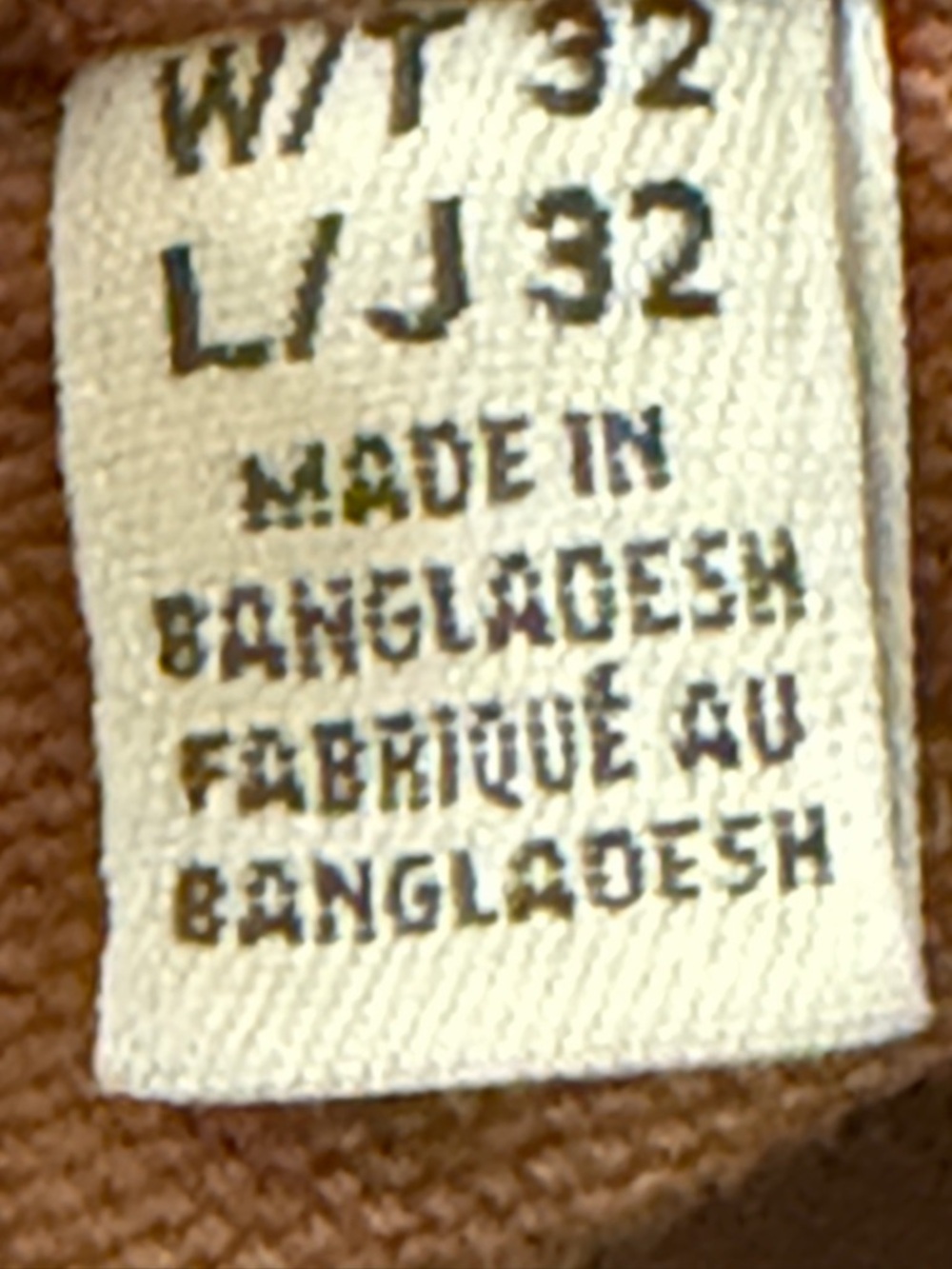 Cabela's Men's 32X32 Roughneck Cargo Pants in Brown Tan - Picture 4 of 13